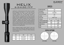 Load image into Gallery viewer, Element HELIX GEN 2 6-24Ć50 FFP APR-2D MRAD