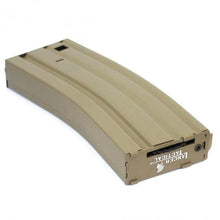 Load image into Gallery viewer, Lancer Tactical LT-01T-MAG-G2 High Capacity 300round Metal Gen2 Magazine - Tan