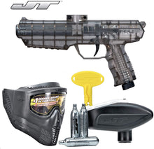 Load image into Gallery viewer, JT Paintball ER4 Ready 2 Play Kit - Guardian Mask/ 12g CO2/ 30pb's/ Loader