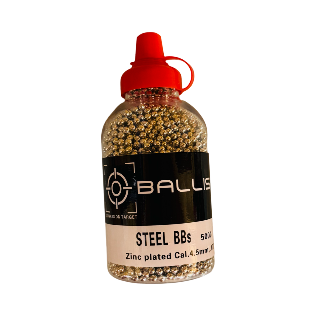 Ballistic 4.5mm steel bb's 5000s