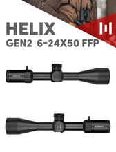 Load image into Gallery viewer, Element HELIX GEN 2 6-24×50 FFP APR-2D MRAD
