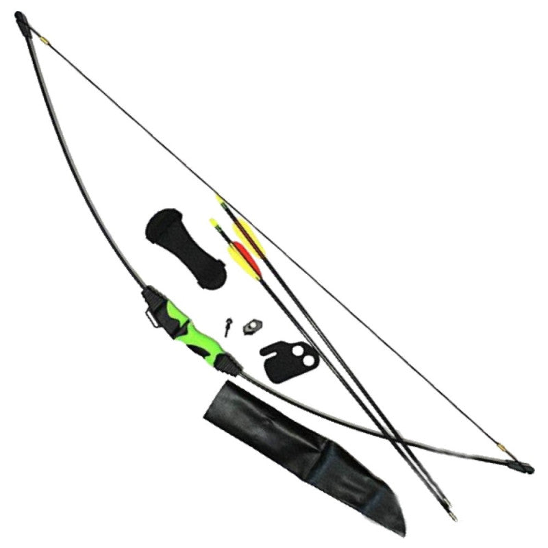 Bow set 18lb recurve black
