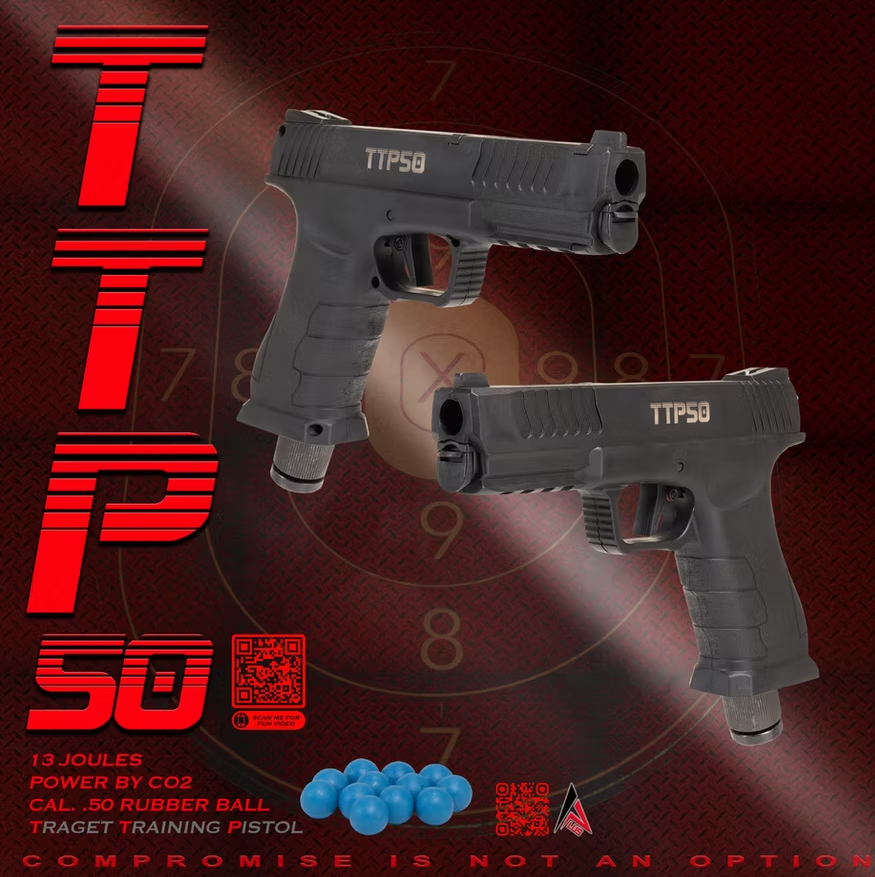 TTP50 .50cal pepper pistol 14 joule