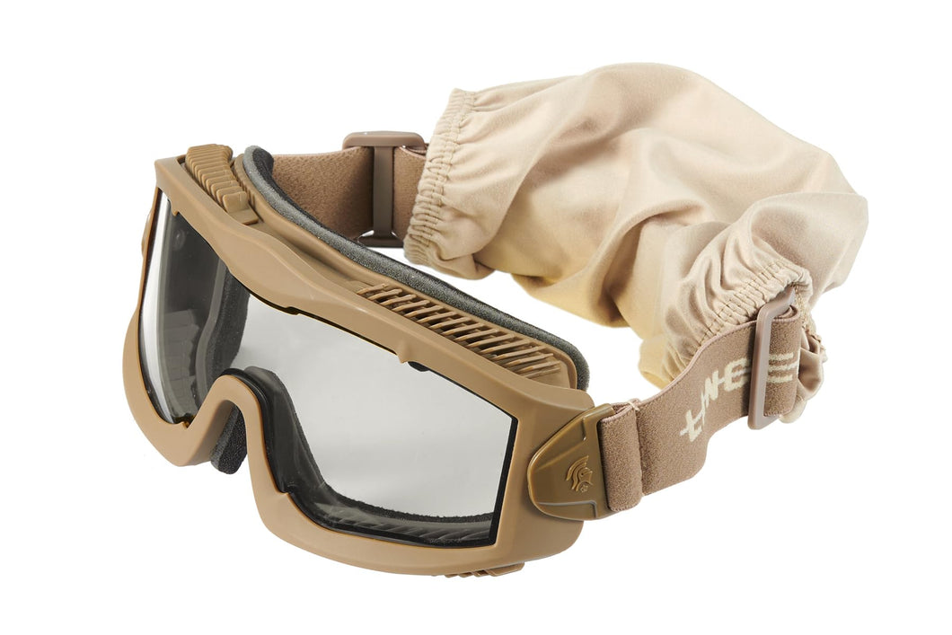 Lancer Tactical Airsoft Safety Tan Goggles