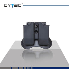Load image into Gallery viewer, Cytac Double Mag Paddle Holster 360 rotation adjustable
