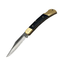Load image into Gallery viewer, Gortek Stag Large Lock Back Folder w/Black Pakka Wood Handle
