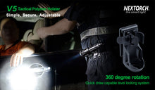 Load image into Gallery viewer, NEXTORCH V5 FLASHLIGHT HOLSTER FITS 1" -1.25""LIGHTS
