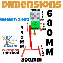 Load image into Gallery viewer, Modular H/duty Reset/Spinner/Paper Target w/peg &amp; base
