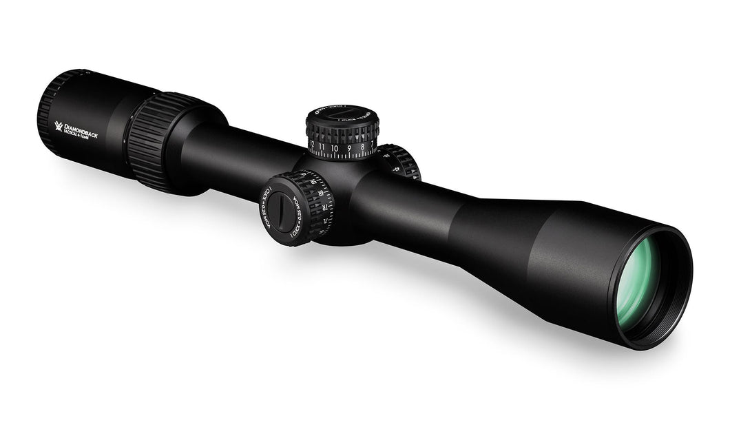 VORTEX DIAMONDBACK® TACTICAL 4-16X44 FFP EBR-2C (MRAD) Reticle | 30 mm Tube